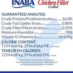 Inaba Grilled Chicken Fillet in Shrimp Flavored Broth Cat Treat, 0.52-oz
