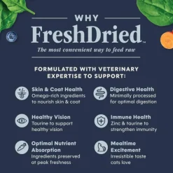 Instinct Fresh Dried Patés Freeze-Dried Raw Rabbit Entrée for Cats