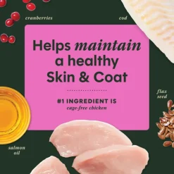 Instinct Raw Boost Mixers Skin & Coat Health Freeze Dried Meal Topper for Dogs