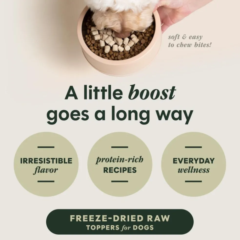 Instinct Raw Boost Mixers Tranquility Freeze Dried Meal Topper for Dogs (5.5 oz)