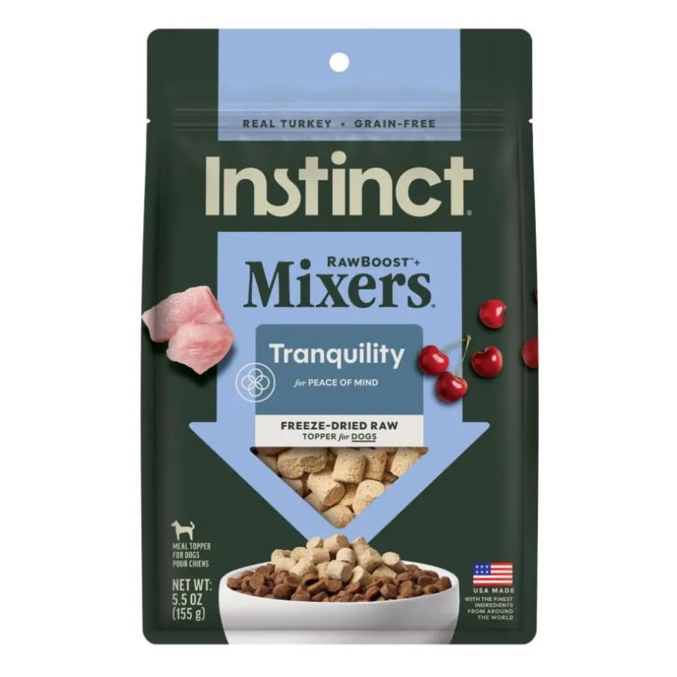 Instinct Raw Boost Mixers Tranquility Freeze Dried Meal Topper for Dogs (5.5 oz)