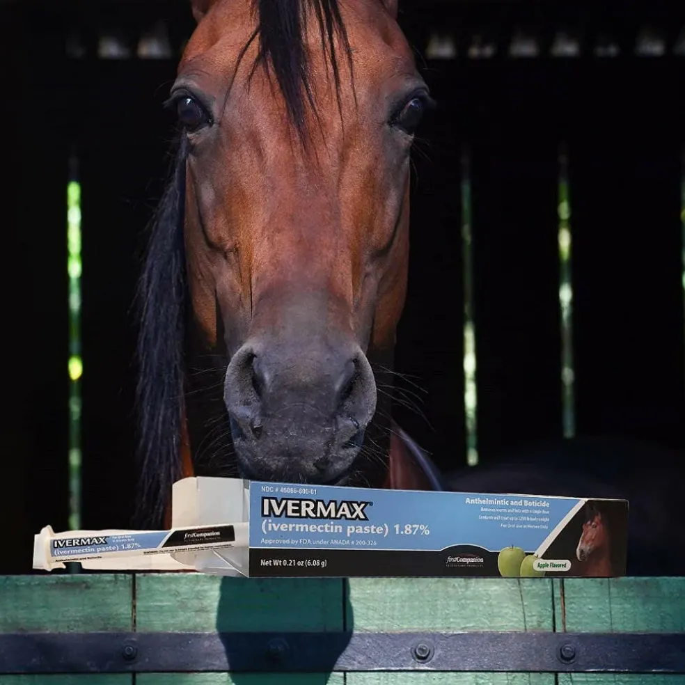 Ivermax Apple flavored Ivermectin Paste For Horses (1.87%) 6.08g