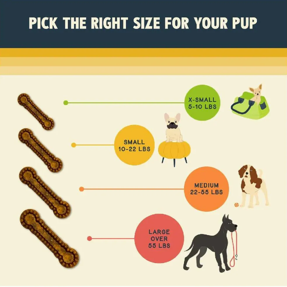 Jiminy's Dental Chews for Small Dogs (20 ct)