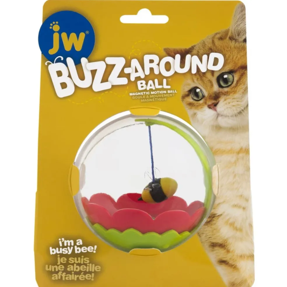 JW Pet Buzz-Around Ball Toy For Cats