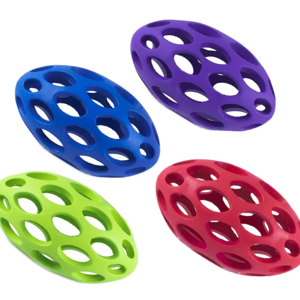 JW Pet Hol-ee Football Toy For Dogs - Assorted Colors