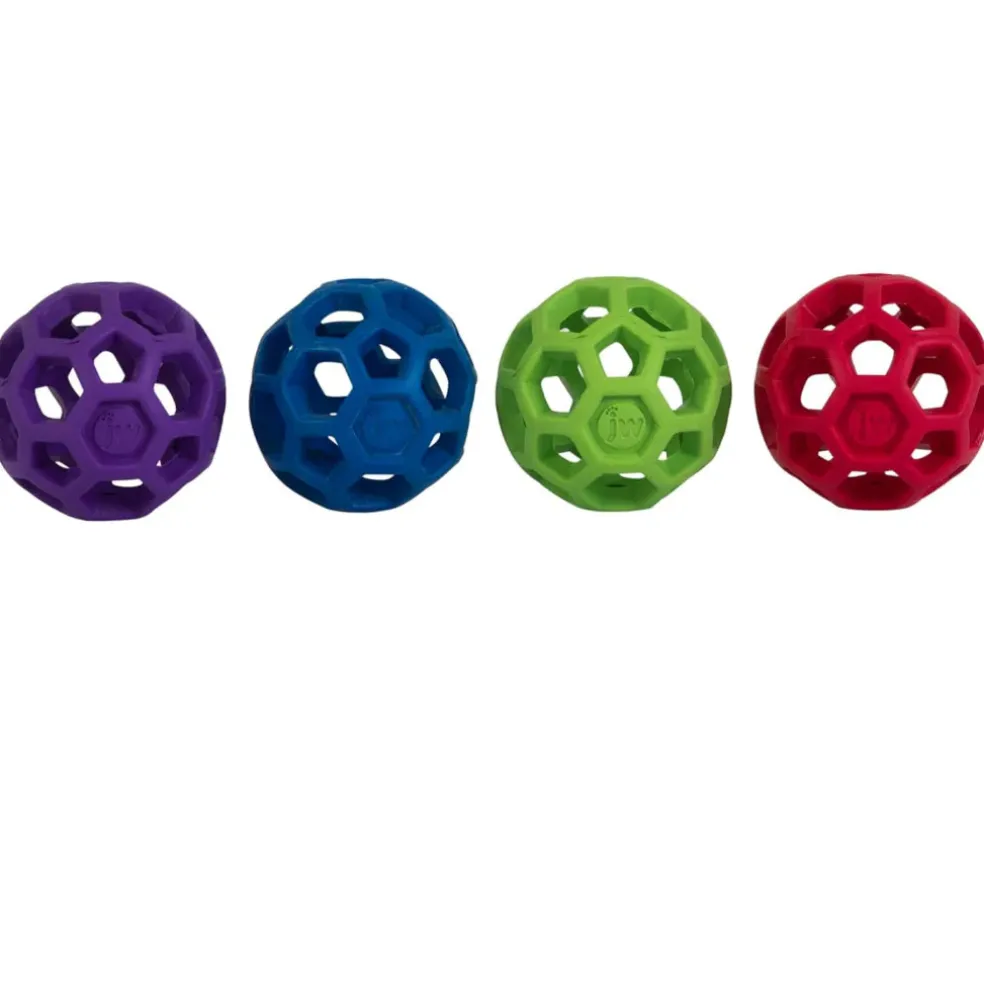 JW Pet Hol-ee Roller Toy For Dogs, Assorted Colors