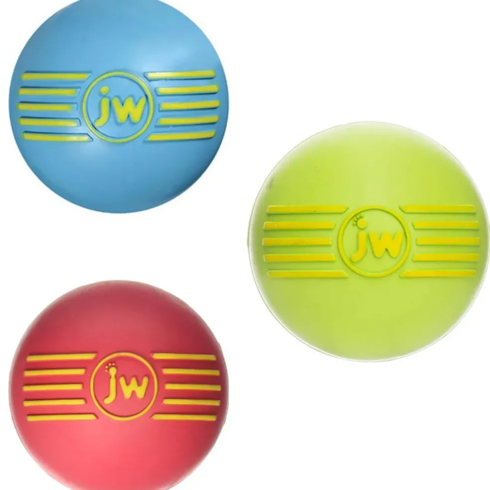 JW Pet iSqueak Ball Toy For Dogs- Assorted colors