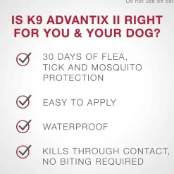 K9 Advantix II for Extra Large Dogs (over 55 lbs) Blue Box