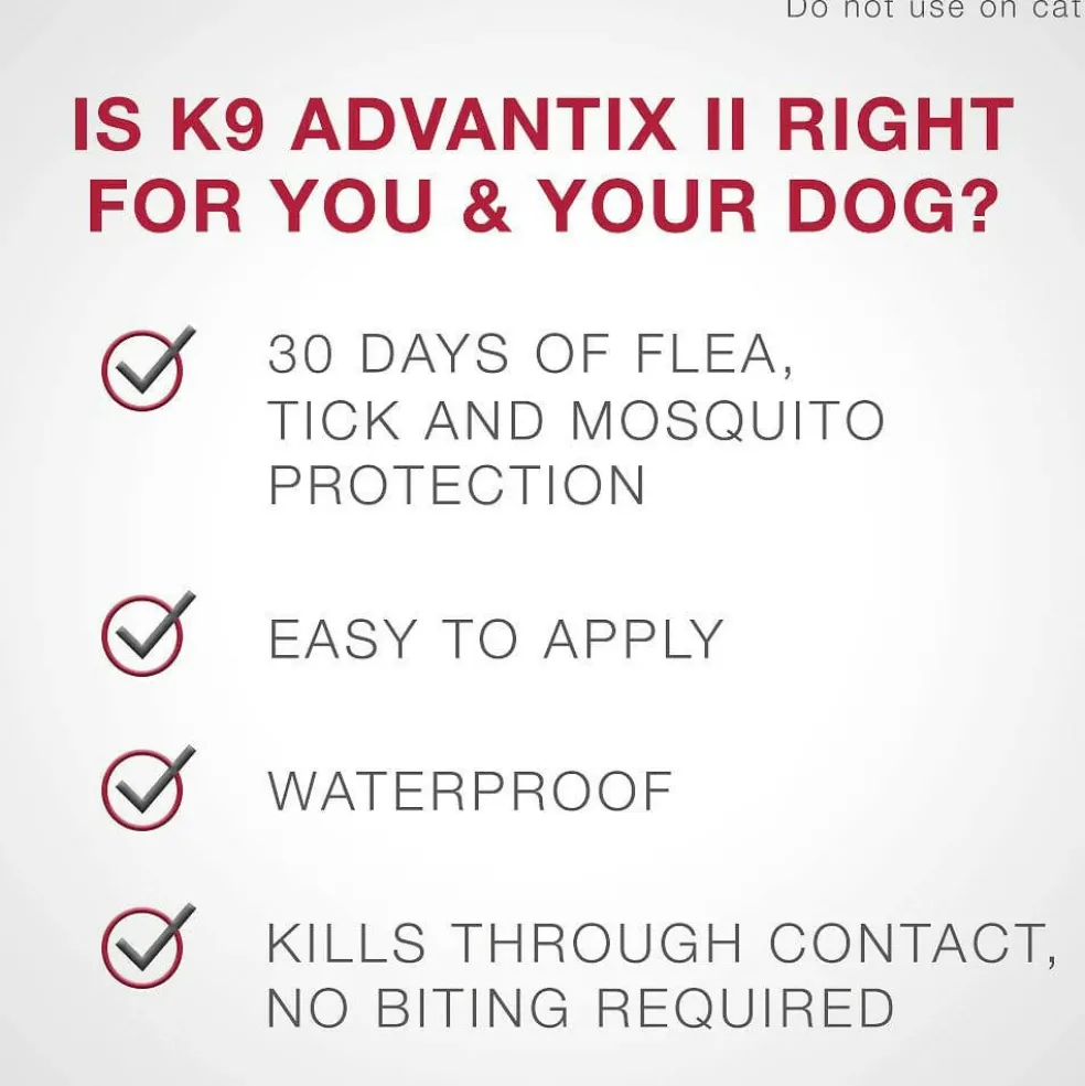 K9 Advantix II for Extra Large Dogs (over 55 lbs) Blue Box