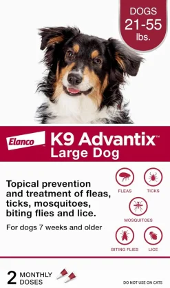 K9 Advantix Topical Flea, Tick & Mosquito Prevention for Dogs