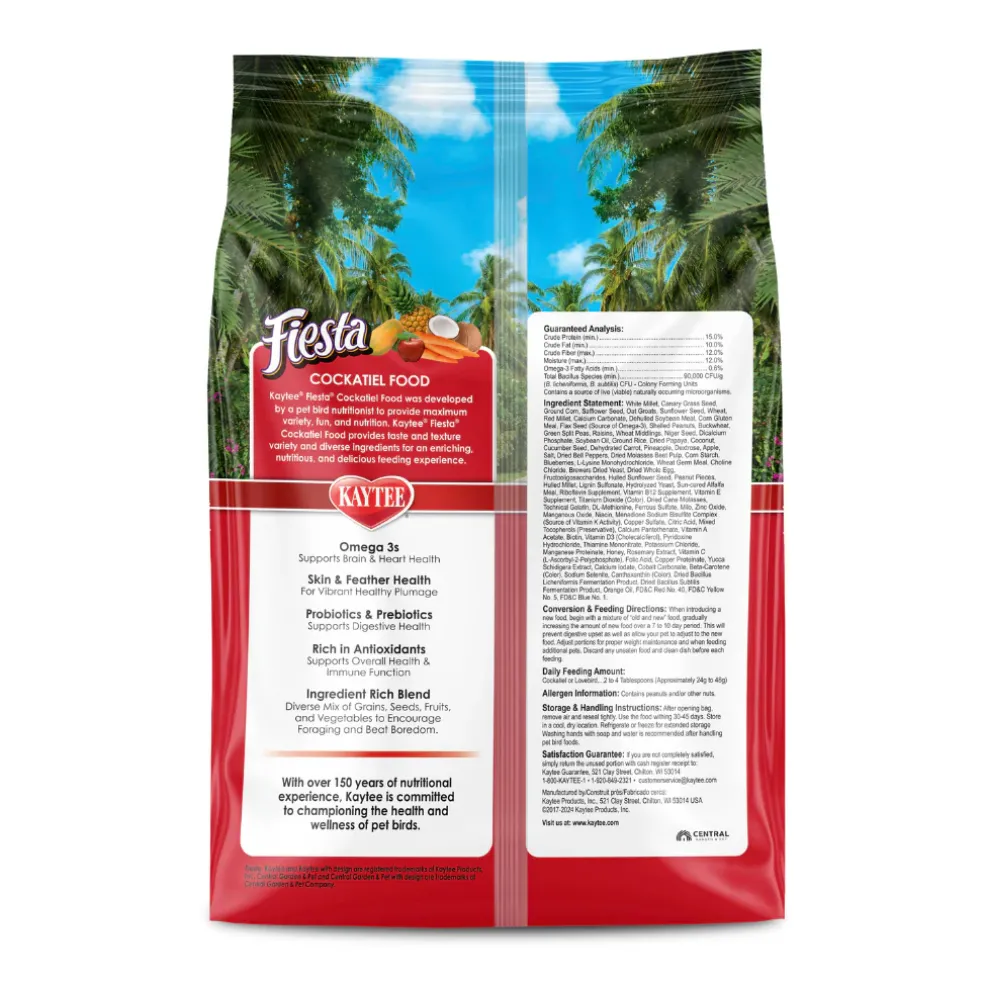 Kaytee Fiesta Cockatiel Bird Food