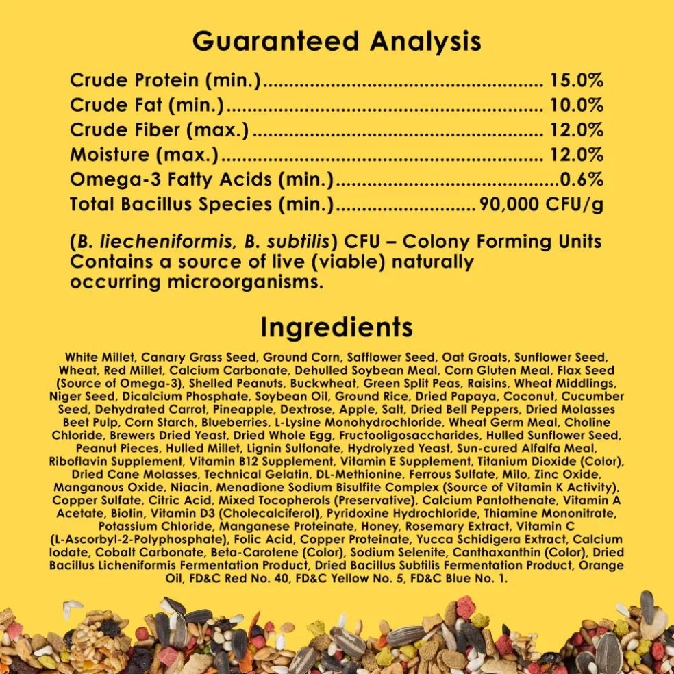 Kaytee Fiesta Cockatiel Bird Food