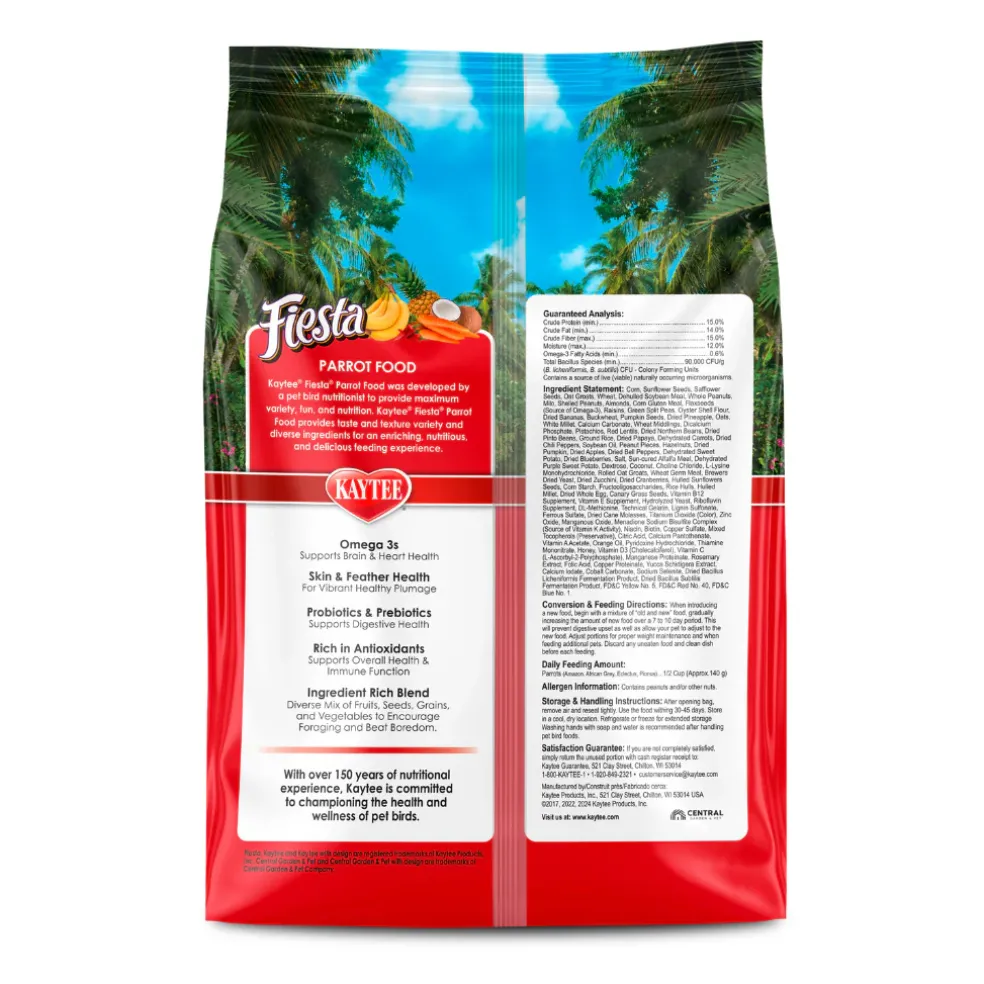 Kaytee Fiesta Parrot Bird Food