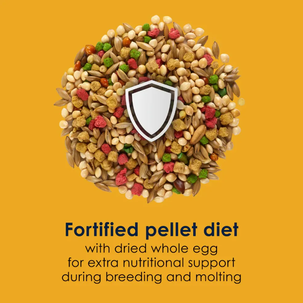 Kaytee Forti-Diet Pro Health Egg-Cite! Parakeet Bird Food (5 lb)