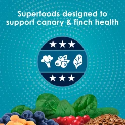 Kaytee Forti-Diet Pro Health Nourish+Protect Canary & Finch Bird Food (2 lb)