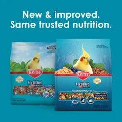 Kaytee Forti-Diet Pro Health Nourish+Protect Cockatiel Bird Food (5 lb)