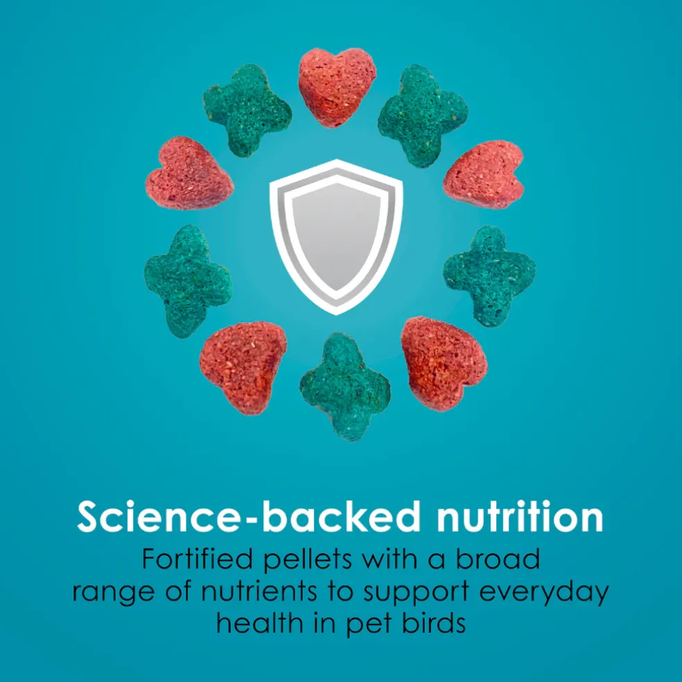 Kaytee Forti-Diet Pro Health Nourish+Protect Cockatiel Bird Food (5 lb)