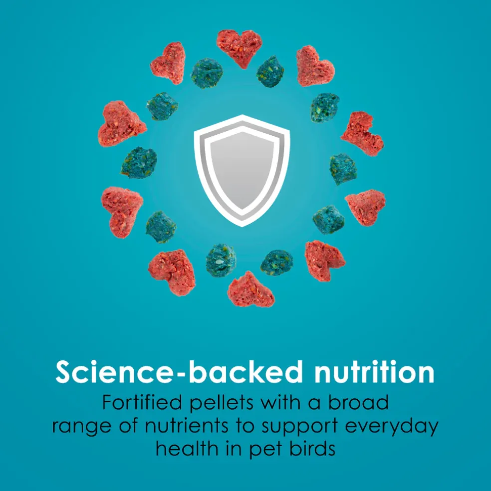 Kaytee Forti-Diet Pro Health Nourish+Protect Parakeet Bird Food