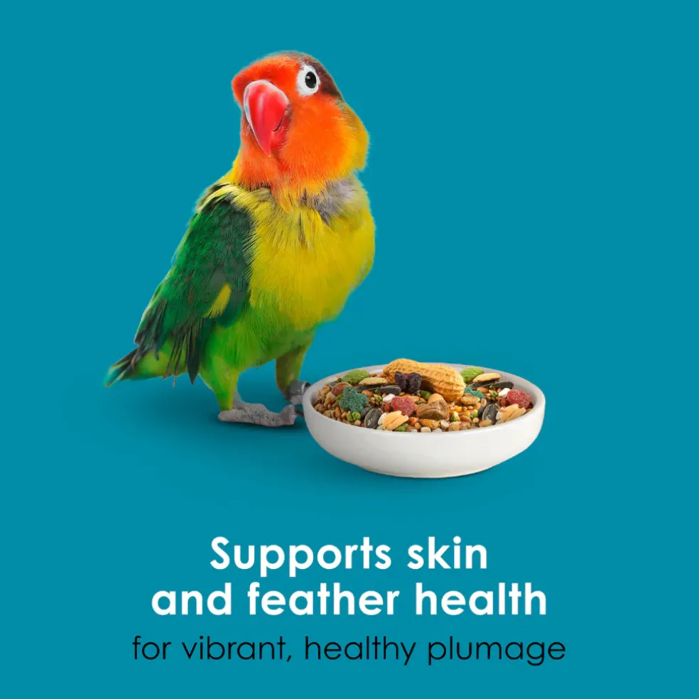 Kaytee Forti-Diet Pro Health Nourish+Protect Conure & Lovebird Bird Food (4 lb)