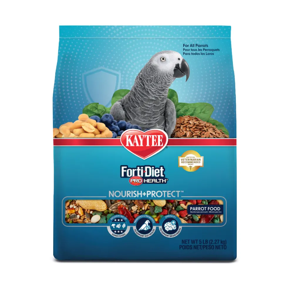Kaytee Forti-Diet Pro Health Nourish+Protect Parrot Bird Food