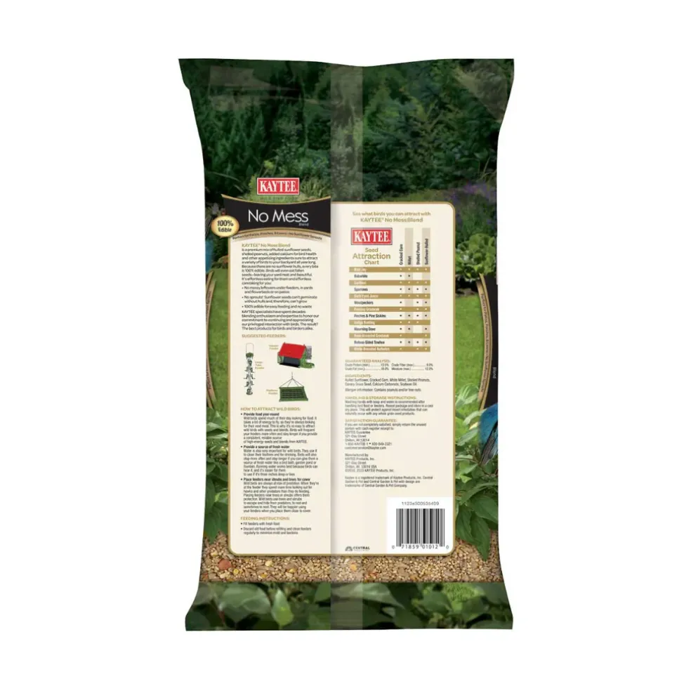 Kaytee No Mess Waste Free Blend Wild Bird Food