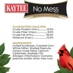 Kaytee No Mess Waste Free Blend Wild Bird Food