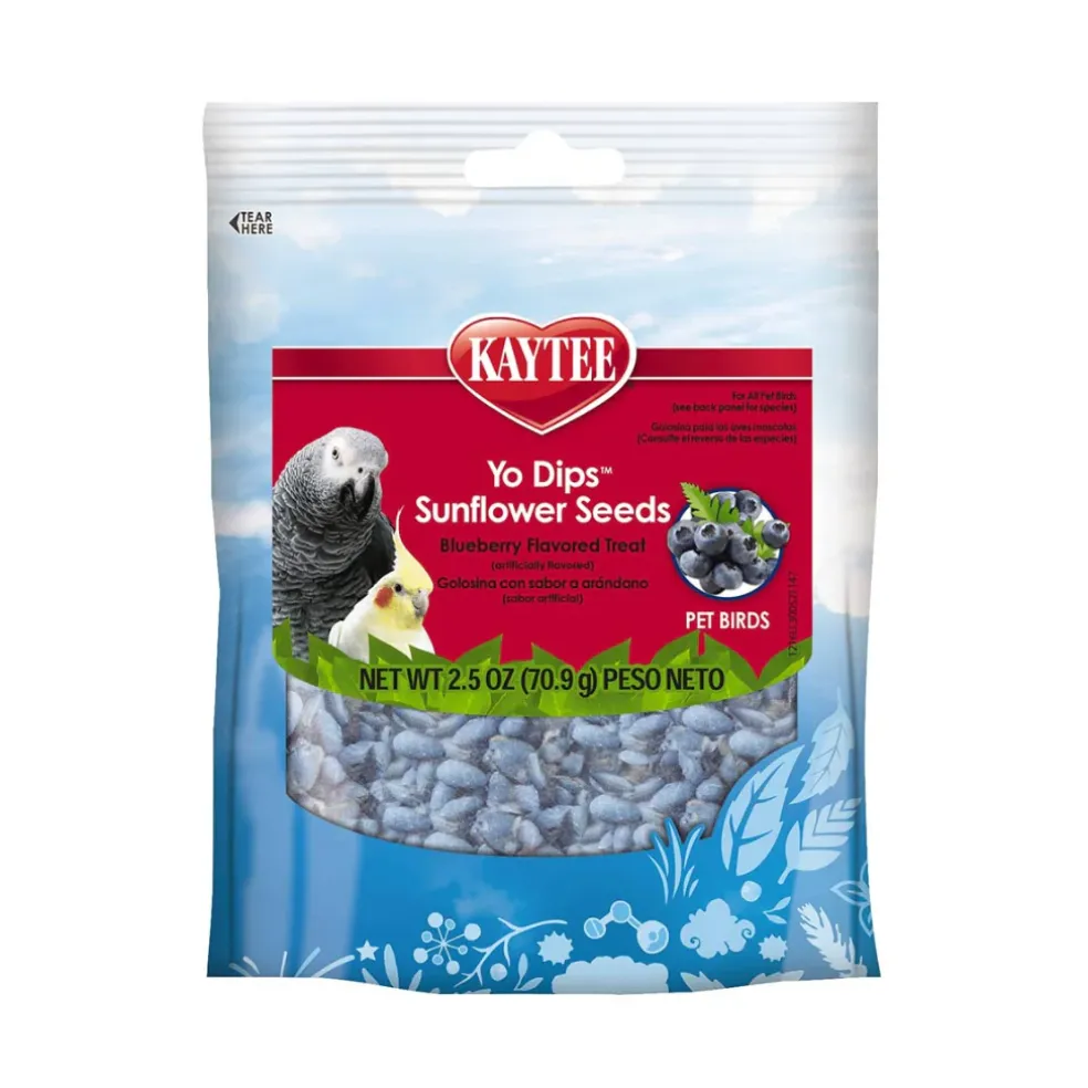 Kaytee Yo Dips Sunflower Seeds Blueberry Flavored Bird Treats (2.5 oz)