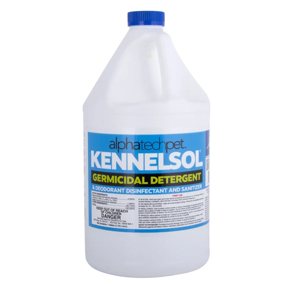 KennelSol Germicidal Detergent & Deodorant Cleaner (1 Gallon)