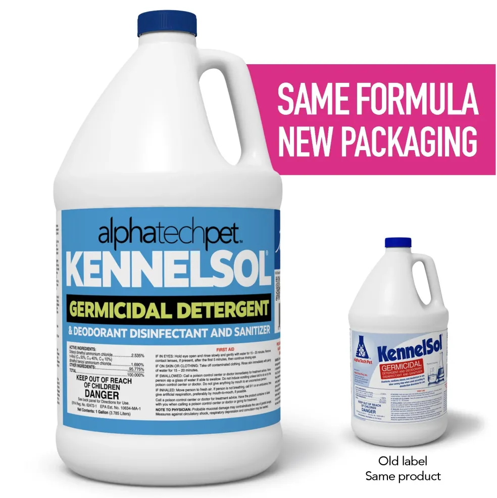 KennelSol Germicidal Detergent & Deodorant Cleaner (1 Gallon)