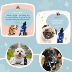kin+kind Clean Ears Leave-In Relief for Dogs (4 oz)