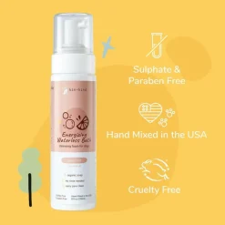 kin+kind Energizing Grapefruit Waterless Bath Cleansing Foam for Dogs (8 oz)