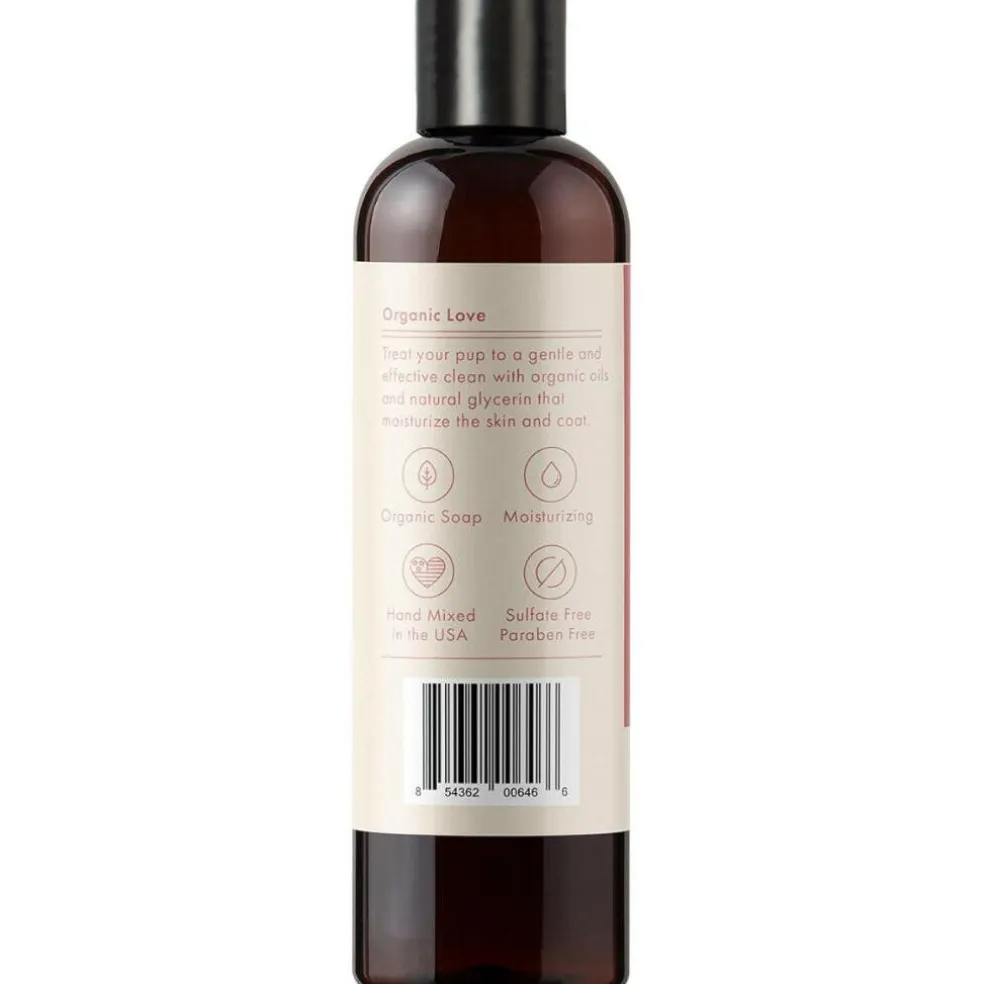 kin+kind Itchy Organics Calming Rose Shampoo for Dogs (12 oz)