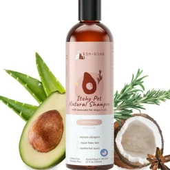 kin+kind Itchy Pet Rosemary Shampoo for Cats & Dogs (12 oz)