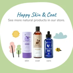 kin+kind Kitty Ears 100% Natural Leave-In Cat Ear Cleaner (4 oz)