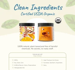kin+kind Organic Healthy Poops Digestion Supplement for Cats & Dogs