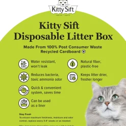 Kitty Sift Disposable Litter Box, Large