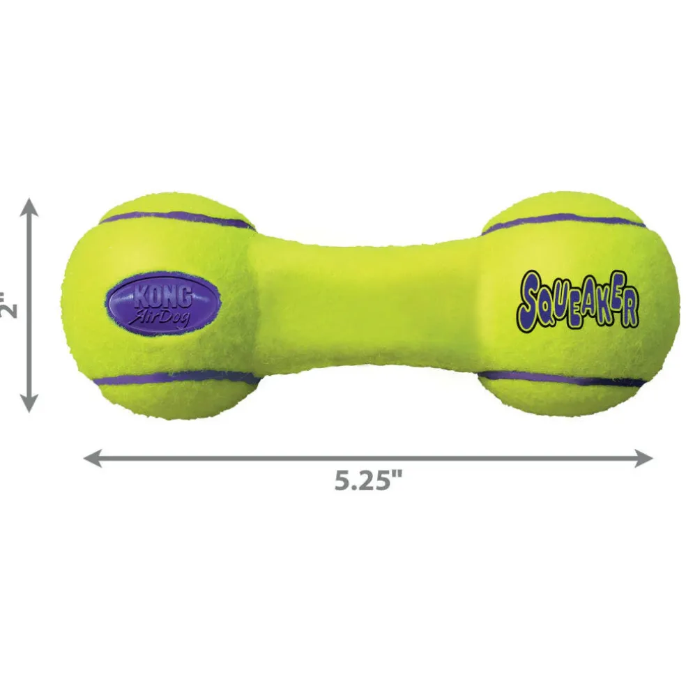 Kong AirDog Squeaker Dumbbell Dog Toy