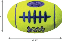 Kong AirDog Squeaker Football Dog Toy