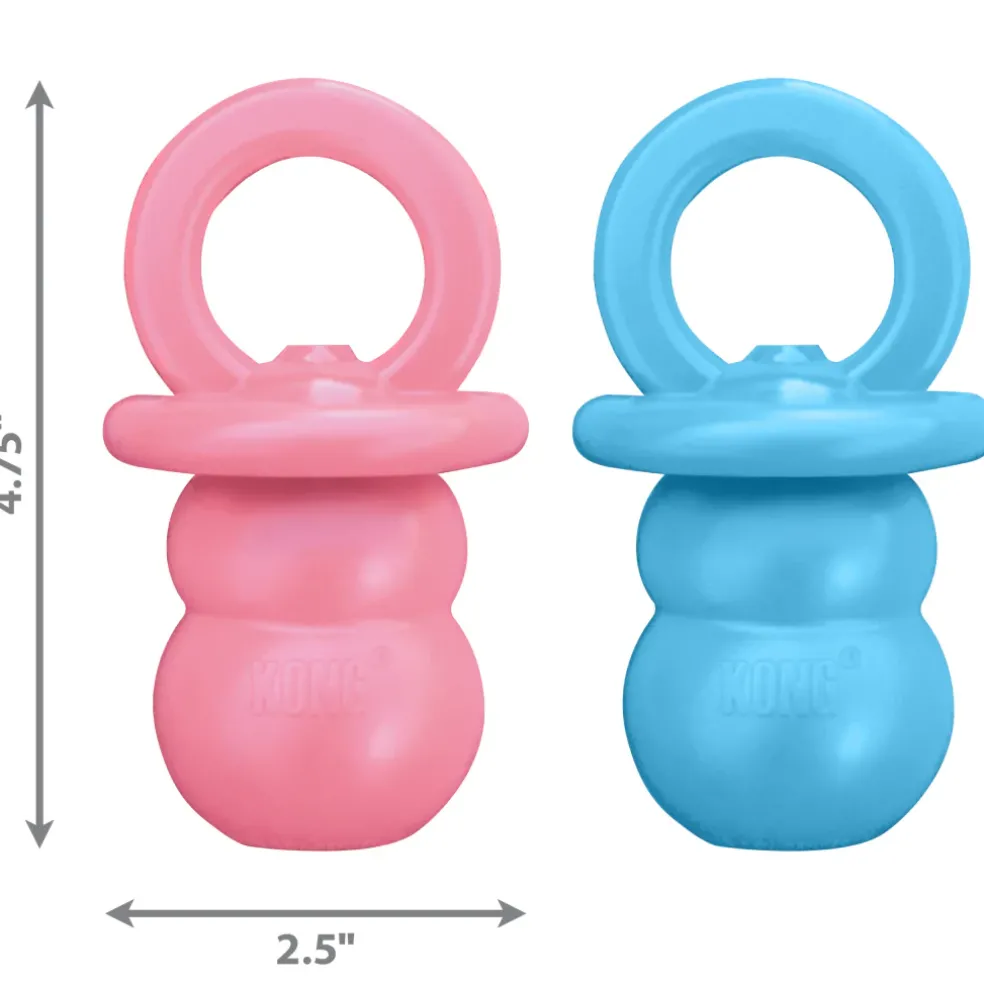 Kong Binkie Puppy Dog Chew Toy - (assorted colors)