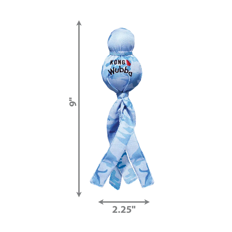 Kong Camo Wubba Toy For Dogs (color varies)