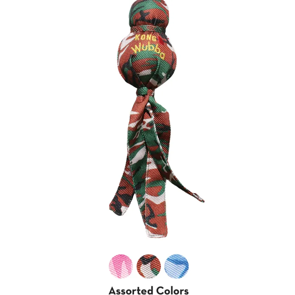 Kong Camo Wubba Toy For Dogs (color varies)