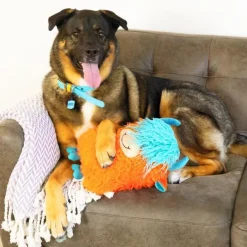 KONG Comfort Highland Cow Toy For Dogs (Assorted Colors)