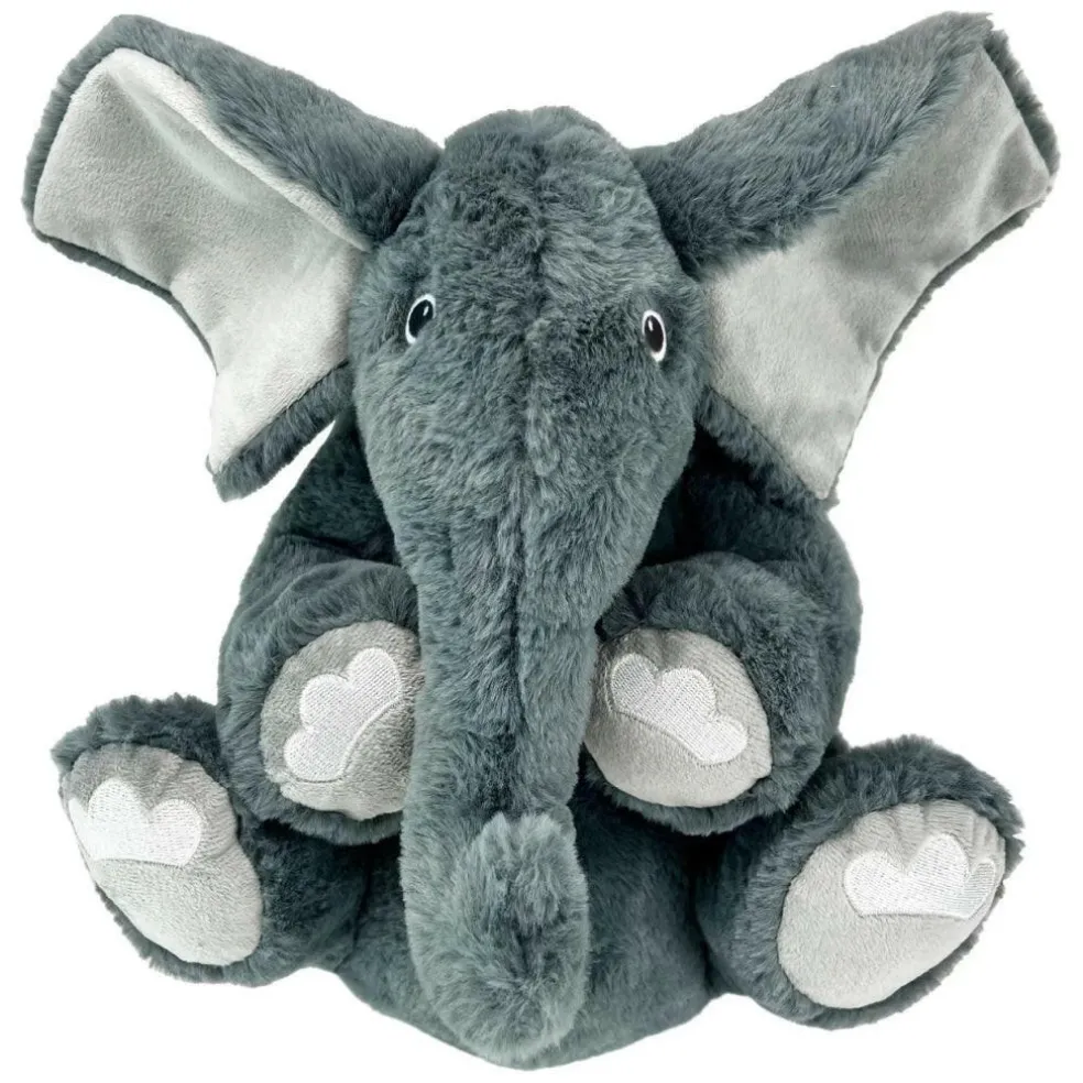Kong Comfort Kiddos Elephant Squeaky Plush Toy For Dogs
