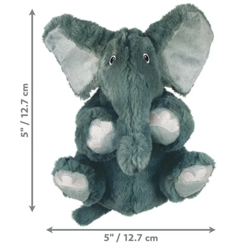 Kong Comfort Kiddos Elephant Squeaky Plush Toy For Dogs