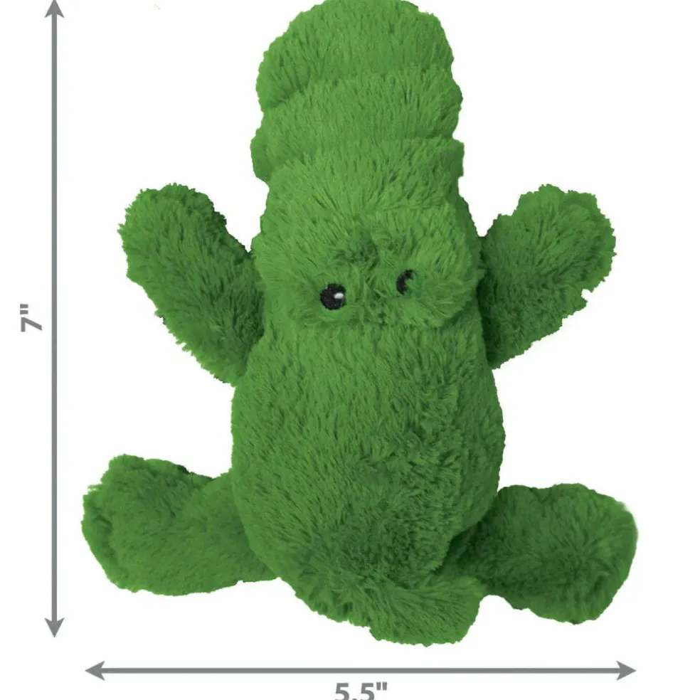 Kong Cozie Ali Alligator Squeaky Plush Toy For Dogs