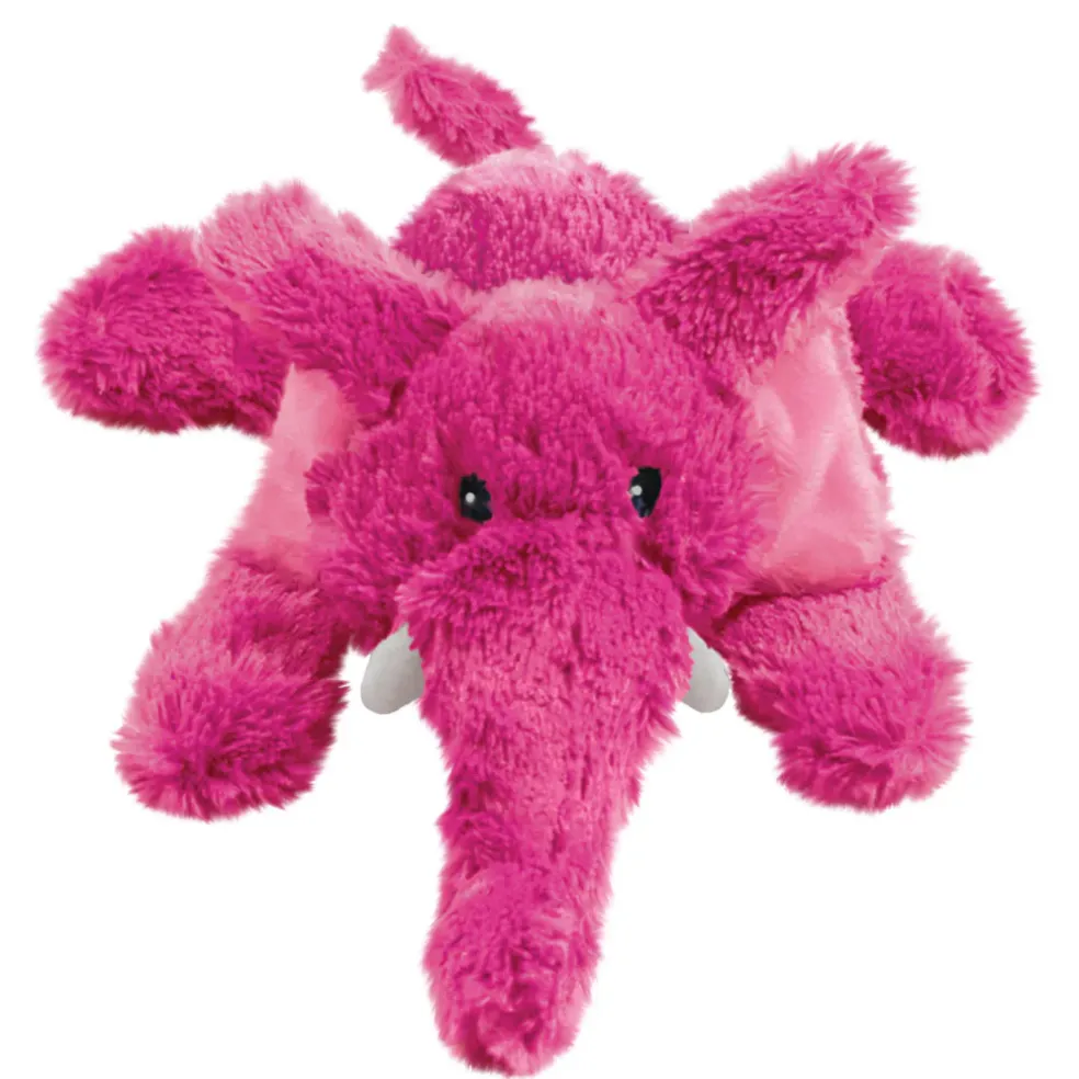 Kong Cozie Elmer Elephant Plush Toy For Dog, Medium