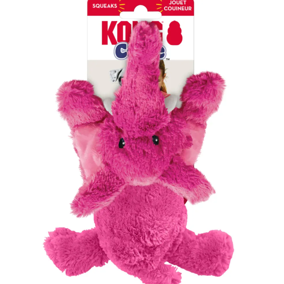 Kong Cozie Elmer Elephant Plush Toy For Dog, Medium