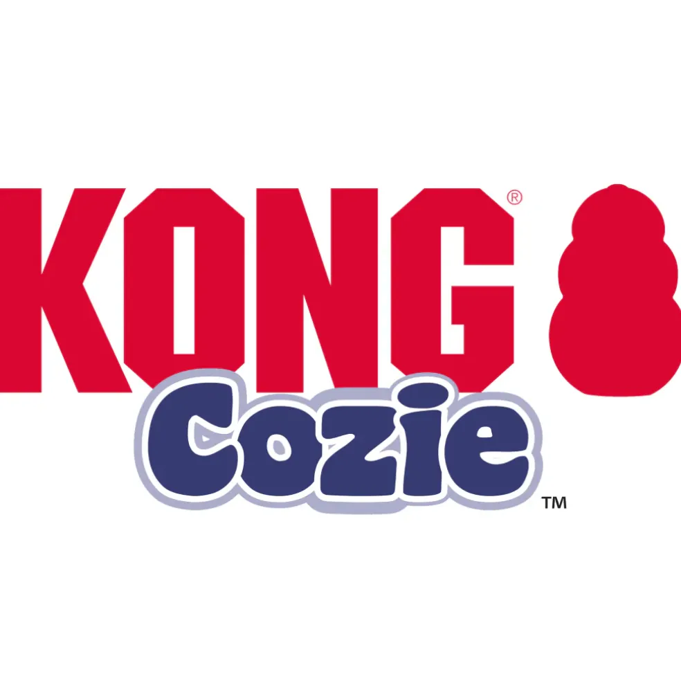 Kong Cozie Elmer Elephant Plush Toy For Dog, Medium