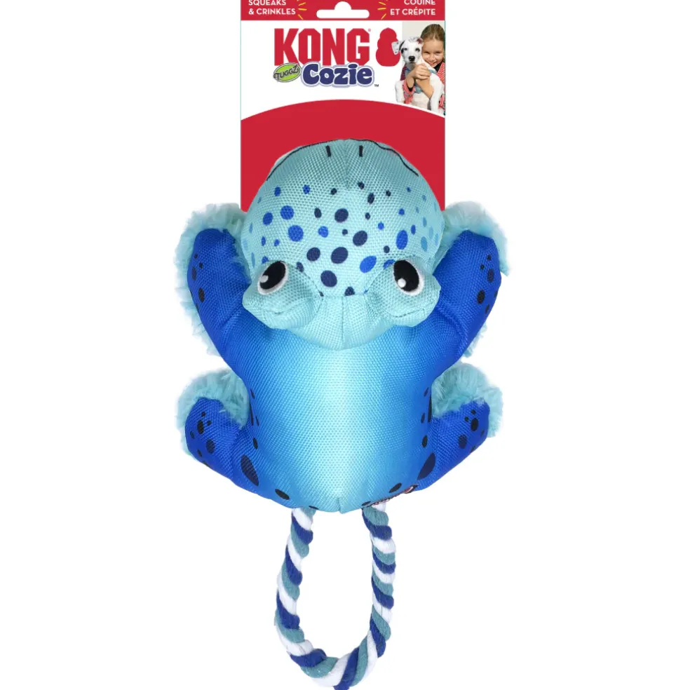 Kong Cozie Tuggz Frog Toy For Dog
