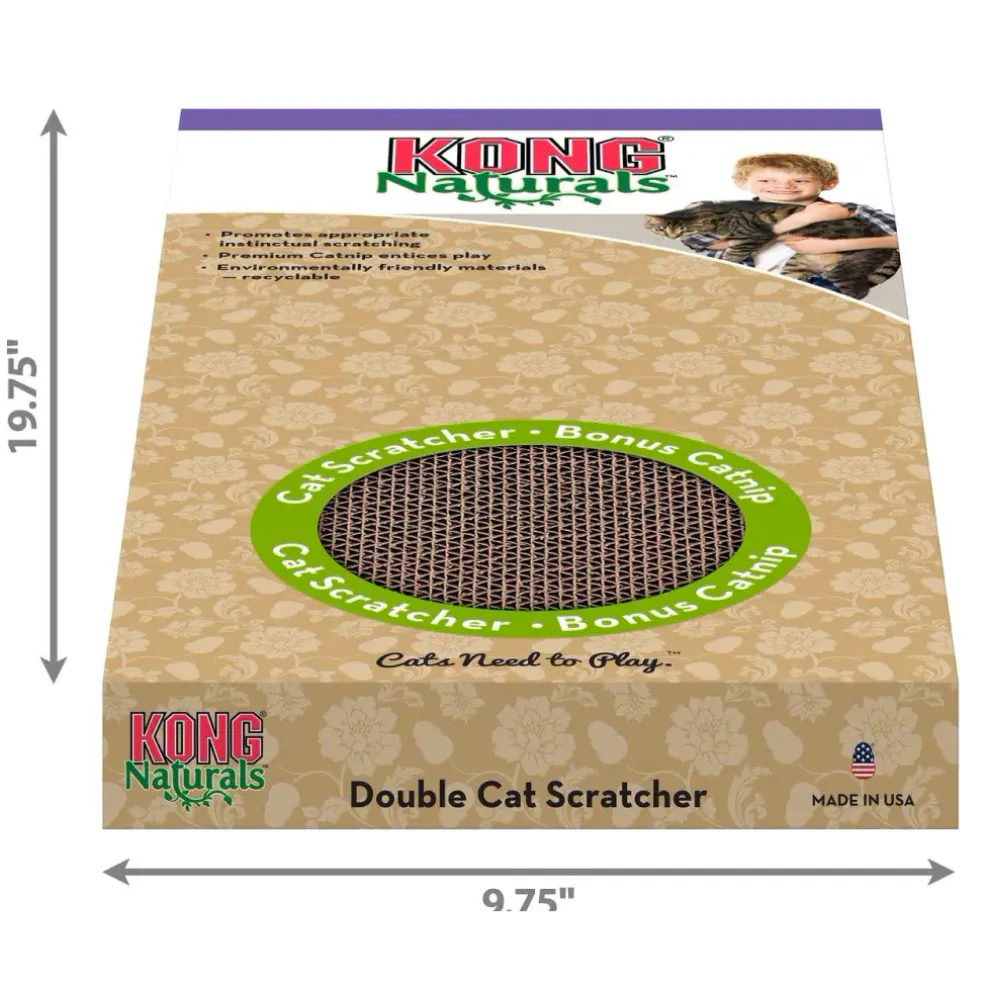 Kong Double Scratcher For Cats